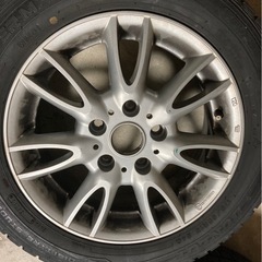 【ほぼ未使用】スタッドレスタイヤ【175/65R15】4本ホイール付き　の画像