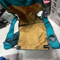 【DCM】キャンプ用品2点セット（キャリーワゴン＆椅子）※詳細不明のため現状渡しの画像