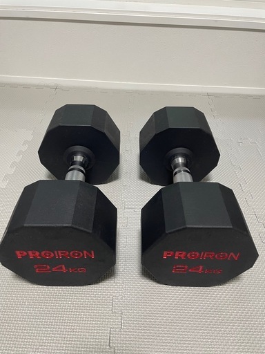 ダンベル　24kg 2個セット