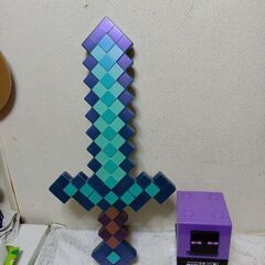 マインクラフト剣＆スタッキングチェスト2個の画像
