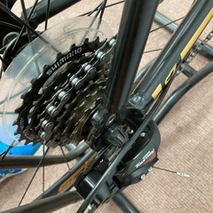 【シマノ　シュナイザー】黒色消しブラック700cの画像