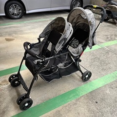 2人乗りベビーカーの画像