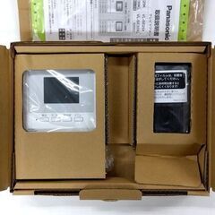 未使用品 Panasonic テレビドアホン VL-SE25XA パナソニック インターホン 電源直結式 録画機能 札幌市 中央区 南12条の画像