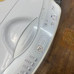 【リサイクルショップどりーむ鹿大前店】No.2512　SHARP　洗濯機　7㎏　※糸くずフィルター欠品です😢の画像