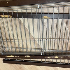 木製ペットサークルの画像