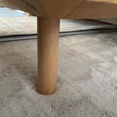 【無印良品】木製ベッドフレームのセットの画像