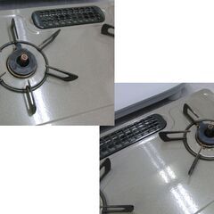 LPガス ガステーブル 2021年製 幅59cm リンナイ ガスコンロ 右強火 RT67JH ガス台 プロパンガス 札幌 手稲の画像