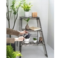 クリア脚立の画像