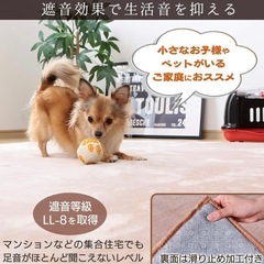 クッションラグ　85 x 120cmの画像