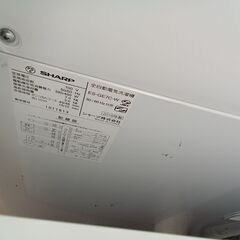 リユースのサカイ栃木店★ジモティ割あり★ SHARP 洗濯機 ES-GE7C 7.0kg 19年製 動作確認／クリーニング済み TC11635の画像