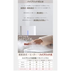 ハイブリッド加湿器の画像