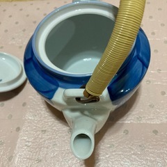 無料❗️急須青系梅柄の画像