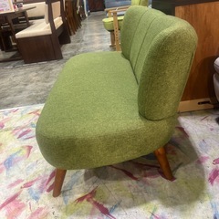 2Pソファ　グリーンの画像