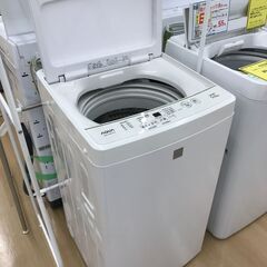 A-590【リユースのサカイ野々市店】ジモティ来店特価‼ 洗濯機 5.0kg アクア AQW-GS5E7 2020年製 動作チェック＆クリーニング済みの画像