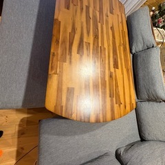 Unicoダイニングテーブルソファベッドの画像