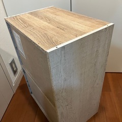 2段　木目柄の画像