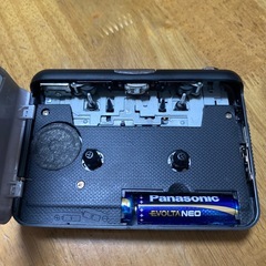 オートリバースカセットプレーヤーの画像