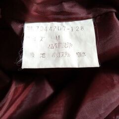 b.club チョコレートブラウン×白 チェック プリーツスカート 膝丈 サイズMの画像