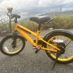 中古子供自転車の画像