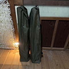 アウトドア　ローチェア2点セットの画像