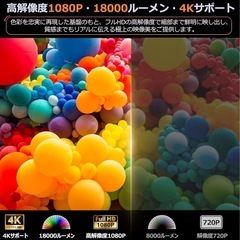 🌟新品未使用🌟プロジェクターの画像