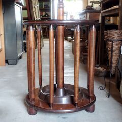 木製 ポールハンガー 傘立て 帽子掛け かばん掛け 玄関収納 /HJ-0563 1Fの画像