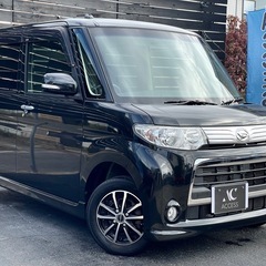 安心の総額表示！車検満たん★ダイハツタントカスタム禁煙車スライドドアBluetoothナビTV etcの画像