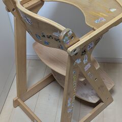 ベビーチェア　中古　説明書ありの画像