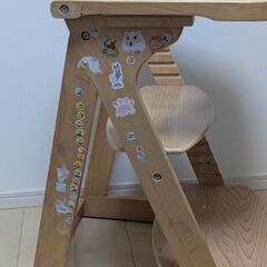 ベビーチェア　中古　説明書ありの画像