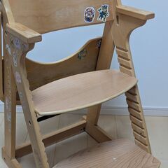 ベビーチェア　中古　説明書ありの画像