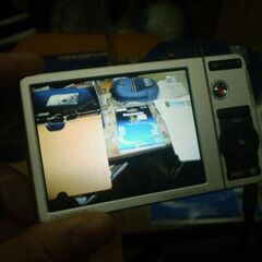 OLYMPUS コンパクトデジタルカメラ　 μ7040 ブルーの画像