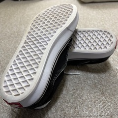 レディース23cm VANS ブラック スニーカーの画像