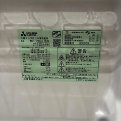 【美品】2ドア冷蔵庫の画像