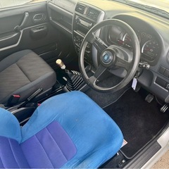 🉐【支払い総額88万円】車検令和9年6月7日H26年式　ジムニー　9型　ターボ  調子良好　5MT　リフトアップ　ブリッドバケットシート　キーレス　ターボ　Tチェーン　HID　　乗って帰れる！の画像