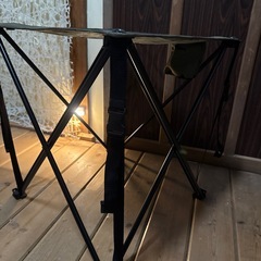 美品アウトドア　テーブルの画像