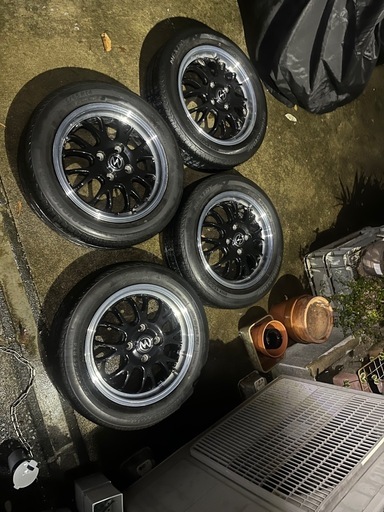 軽 タイヤ&ホイール4本セット(155/65R14)