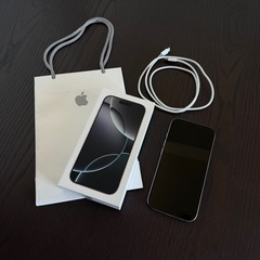 【美品】 iPhone 16 Pro ホワイトチタニウム 256GB 6月購入の画像