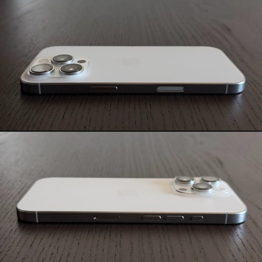 【美品】 iPhone 16 Pro ホワイトチタニウム 256GB 6月購入