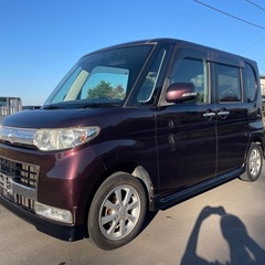 タントカスタムX！車検超ロング！左側パワスラ！下取り、配送可能！の画像