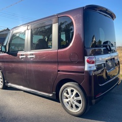 タントカスタムX！車検超ロング！左側パワスラ！下取り、配送可能！の画像