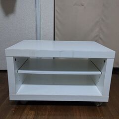 テレビ台 幅60✕奥行40✕高さ37(cm)キャスター付きの画像