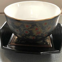 湯呑み　茶托　瑞陶　器麗　夢更紗　5客セットの画像