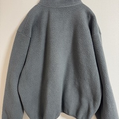 NIKE ナイキ　ボア　フリースジャケット　メンズ　グレー　XL の画像