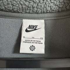 NIKE ナイキ　ボア　フリースジャケット　メンズ　グレー　XL の画像