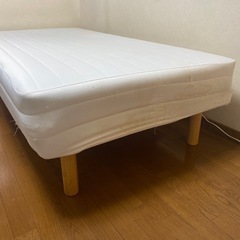 無印良品 脚付きマットレス シングルサイズの画像
