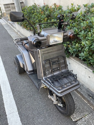 原付　ジャイロX ミニカー登録　2スト　ナンバー付き　
自賠責付き