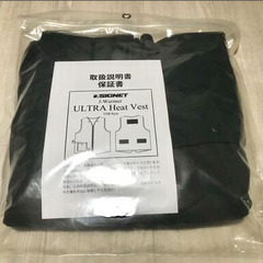 【新品未開封】 電熱ベスト 防寒 モバイルバッテリー USB SIGNET シグネットの画像