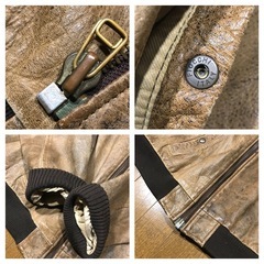 PLANE COMPANY　STUDIO CUIR 革ジャン G-2風 の画像