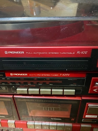 パイオニア システムコンポ レア物 レトロ シャンク 通電確認のみ‼️