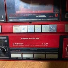 パイオニア　システムコンポ　レア物　レトロ　シャンク　通電確認のみ‼️の画像